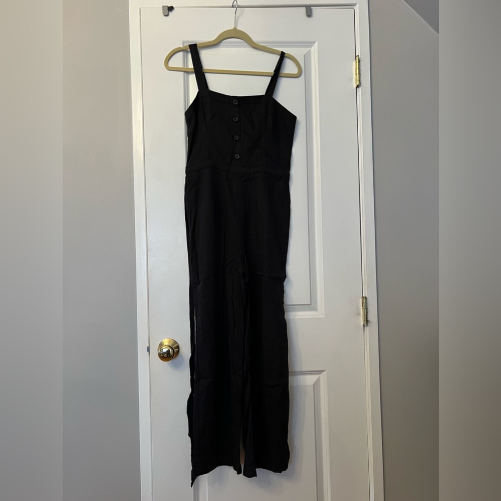 Abercrombie black jumpsuit